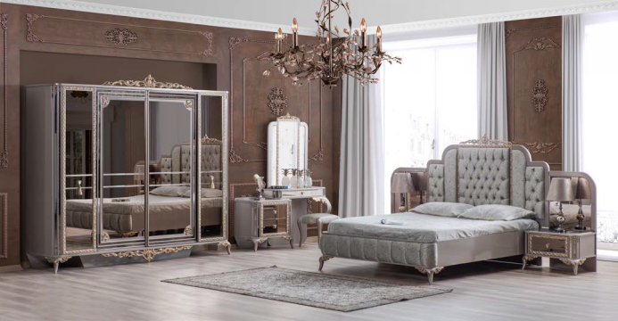 Luxury Yatak Odalarında Gardırop, Şifonyer ve Komodin Uyumu