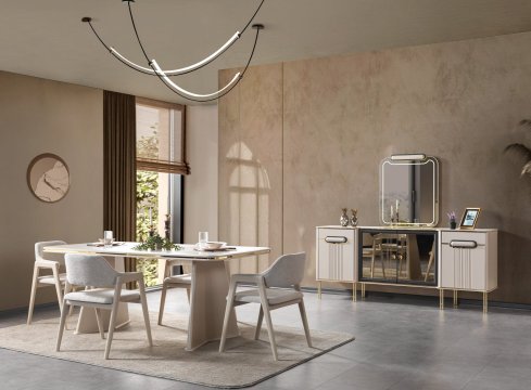 Klasik Mobilya ve Modern Yemek Odası Takımları Arasındaki Uyum | SRÇ Klasik Mobilya