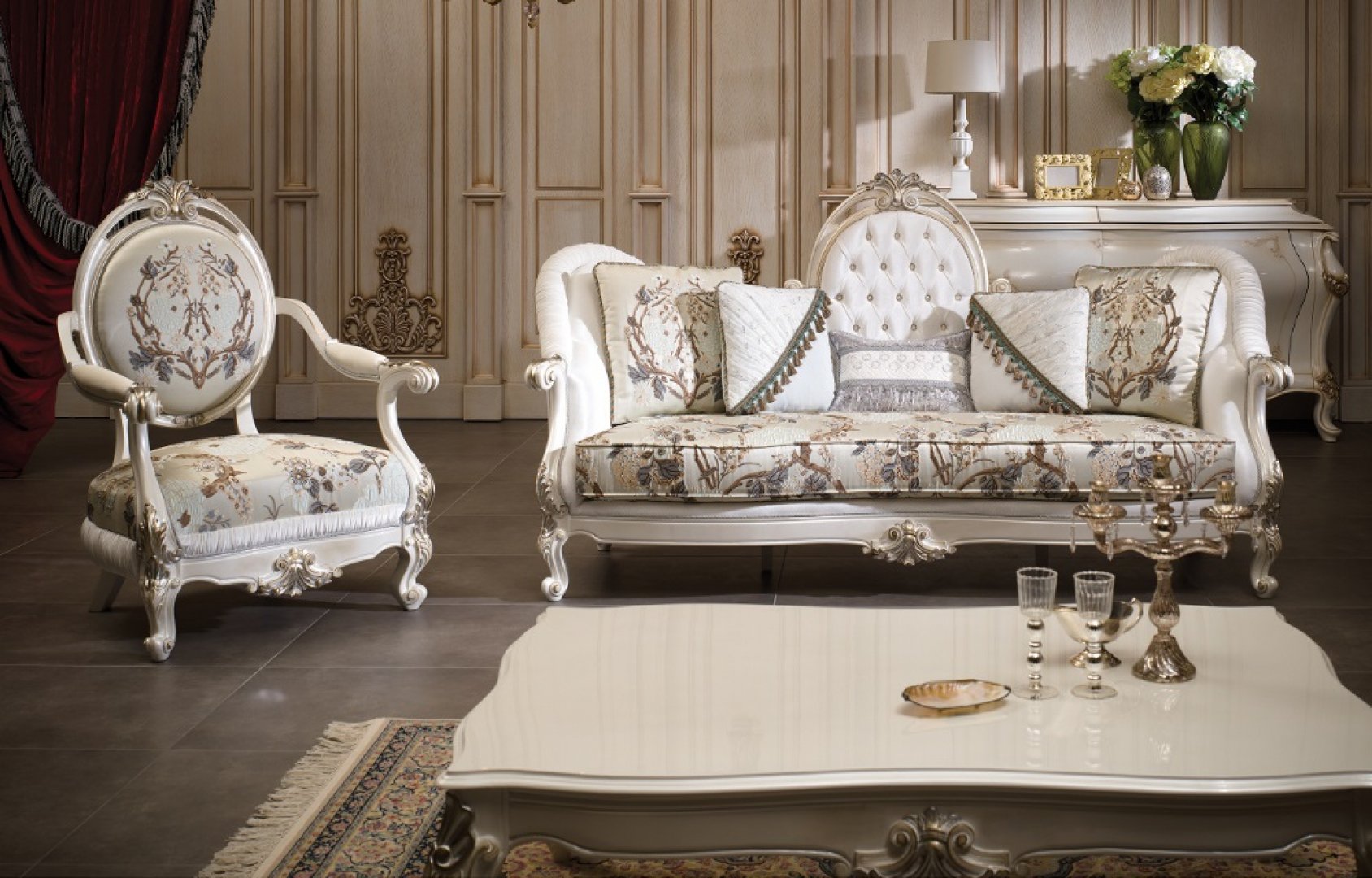 Mirat Classic Sofa Set