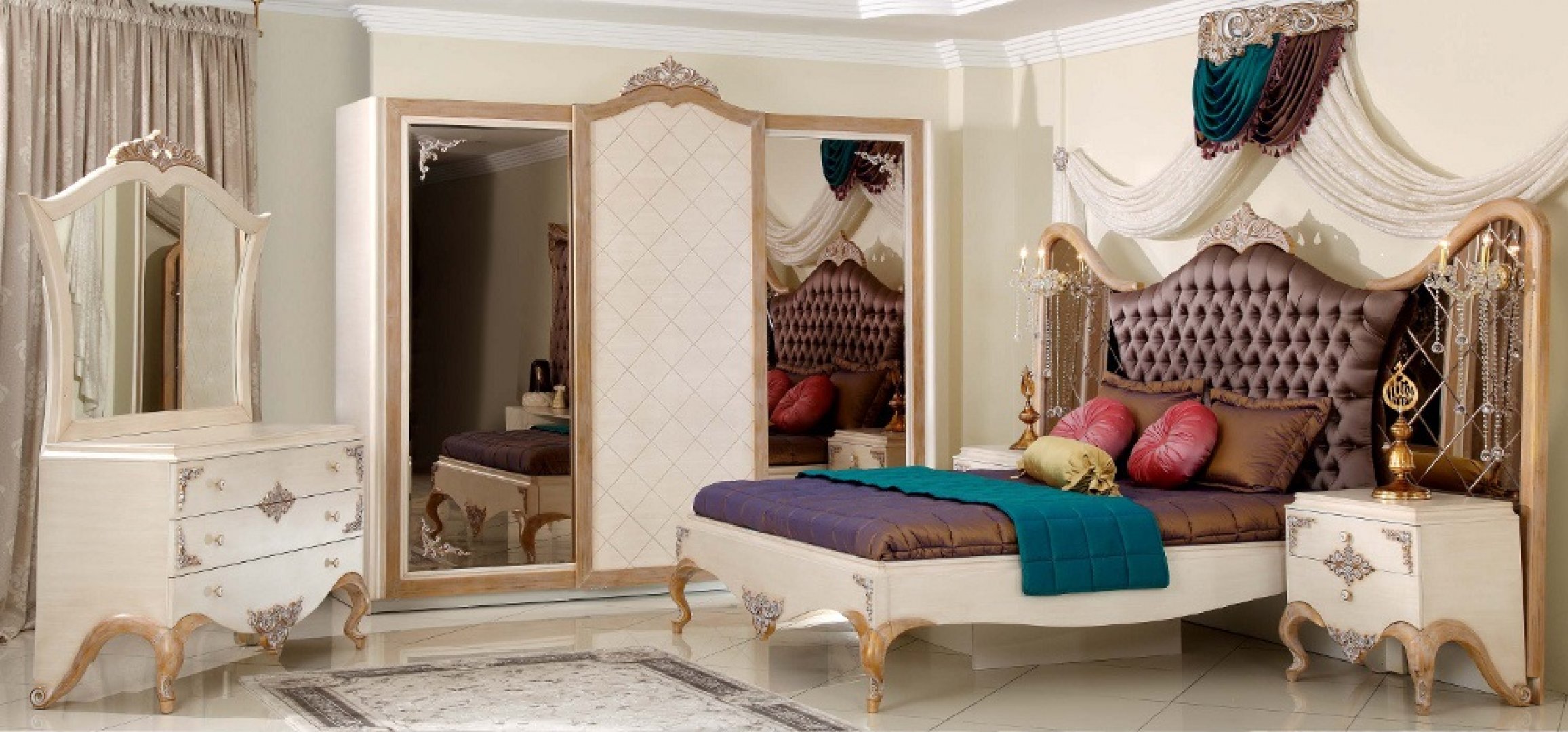 Asude Classic Bedroom Set