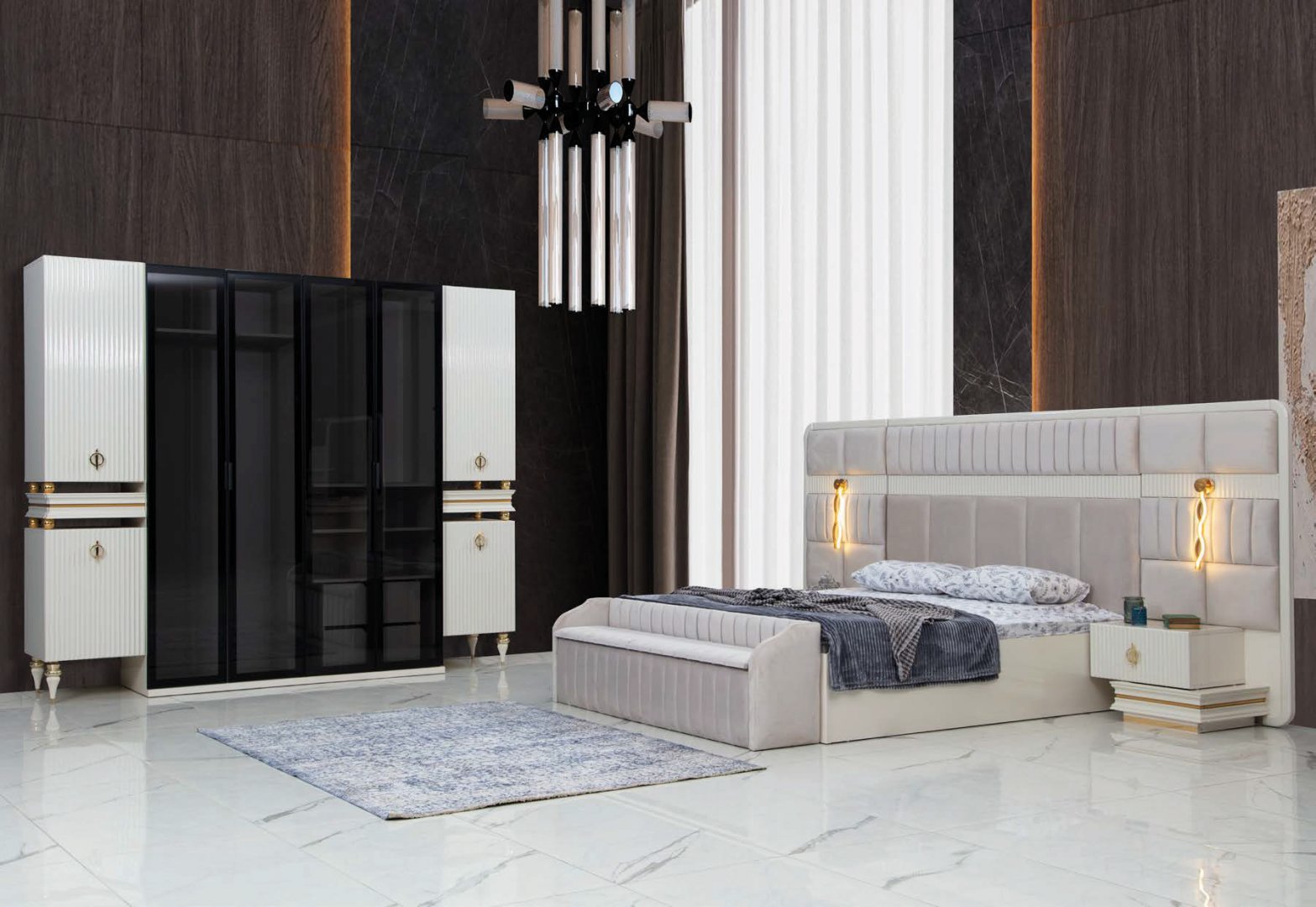 Toledo Modern Bedroom Set