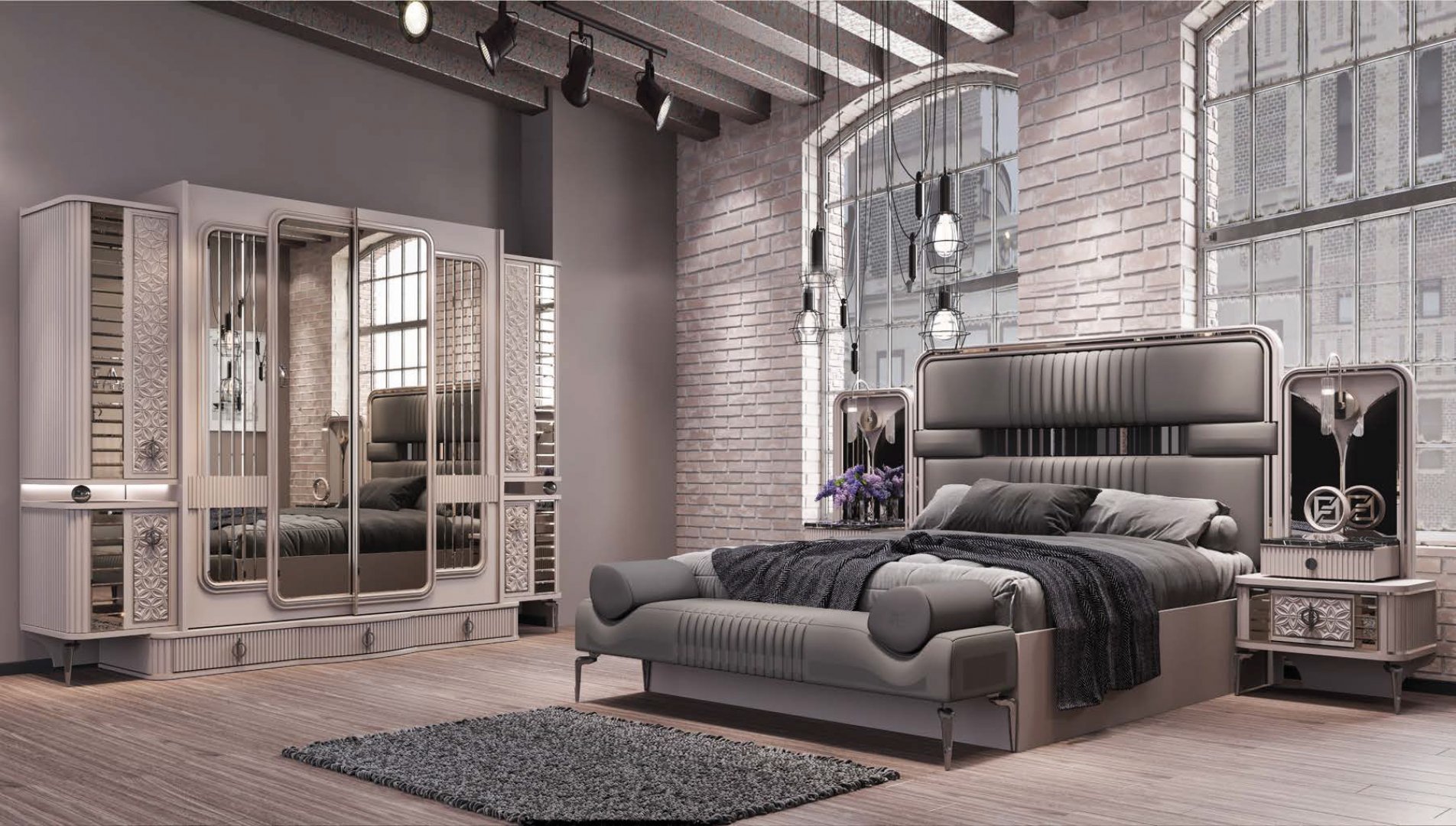 Pablo Modern Bedroom Set