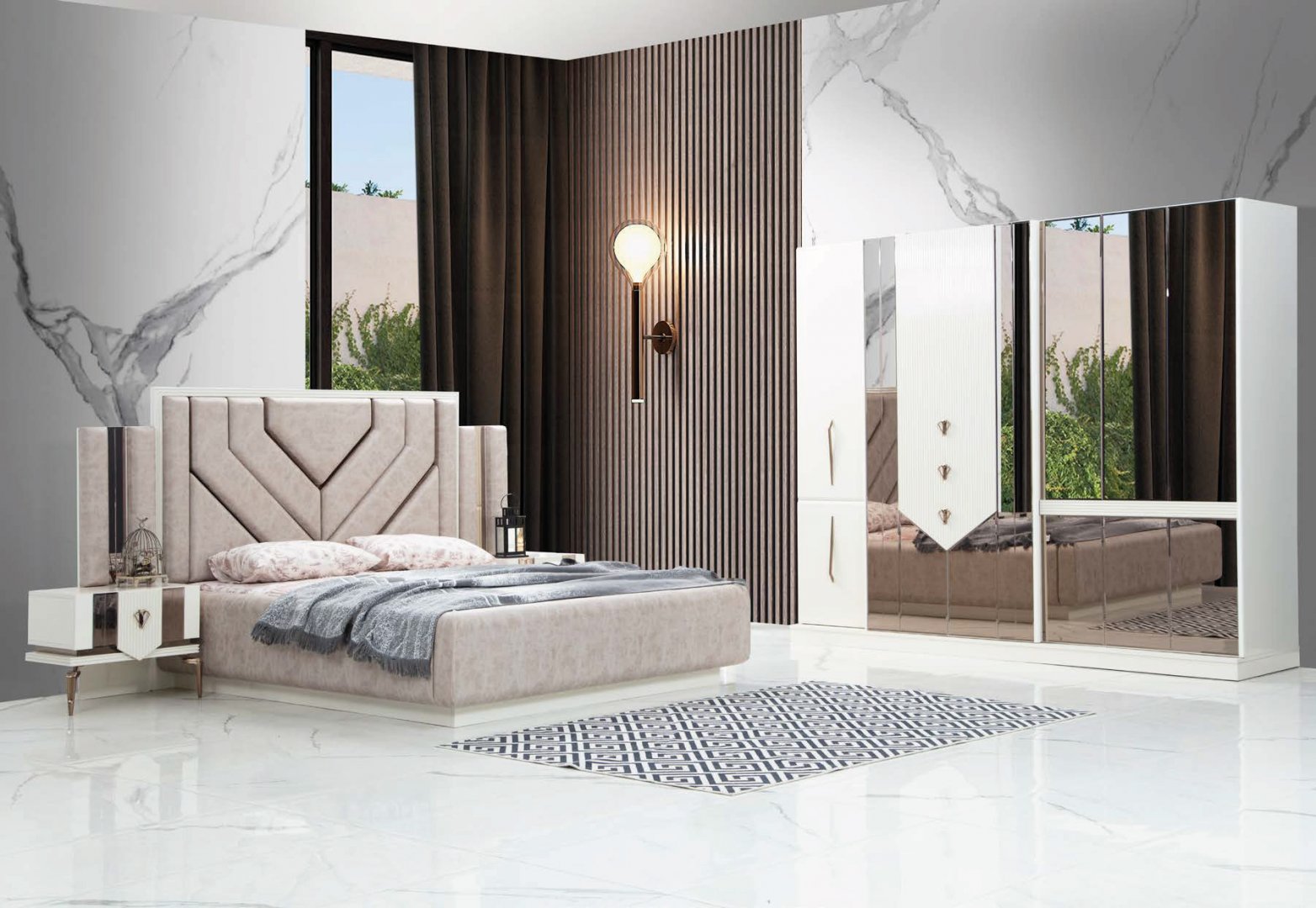 Laura Modern Bedroom Set