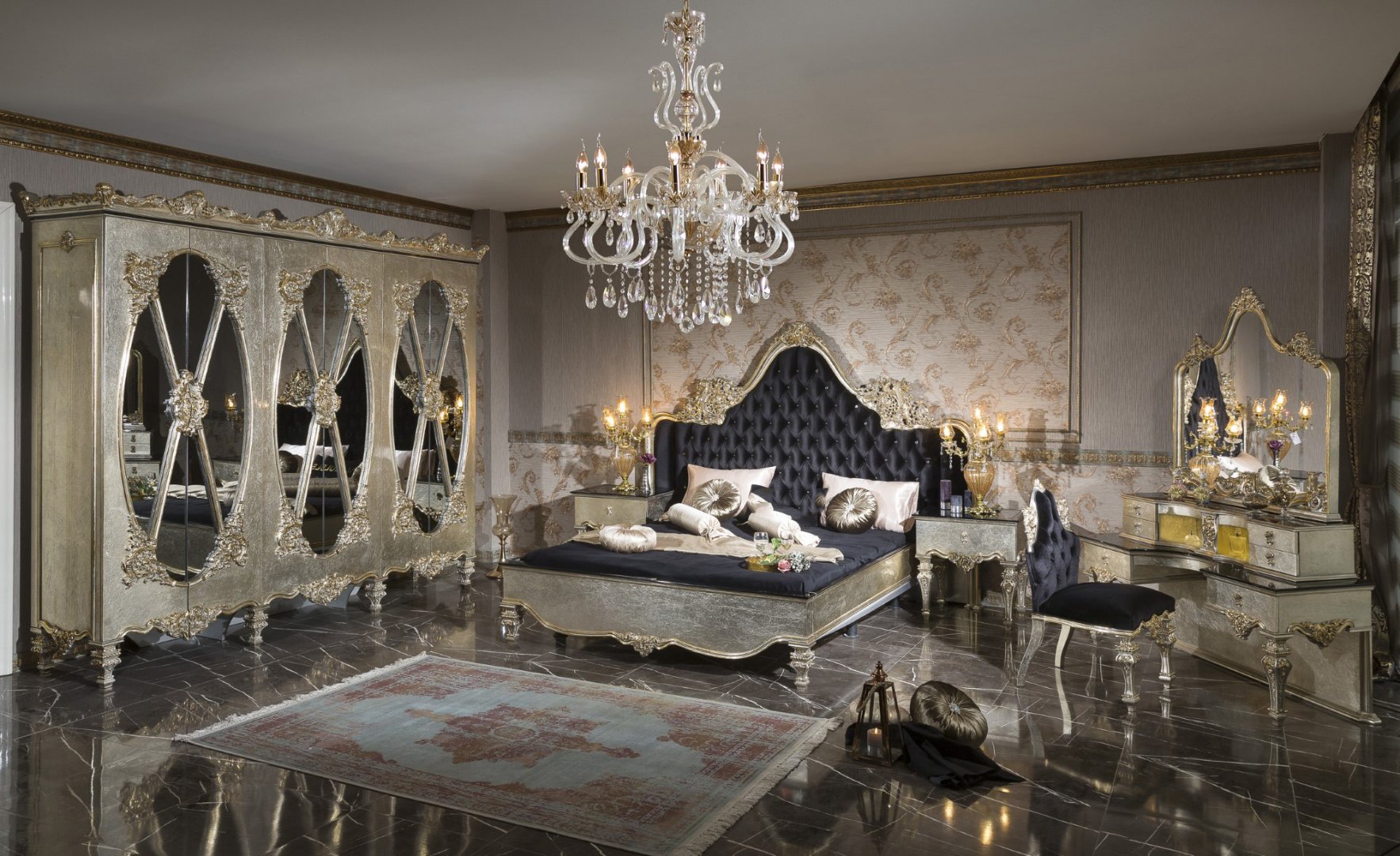 Taçmahal Classic Bedroom Set