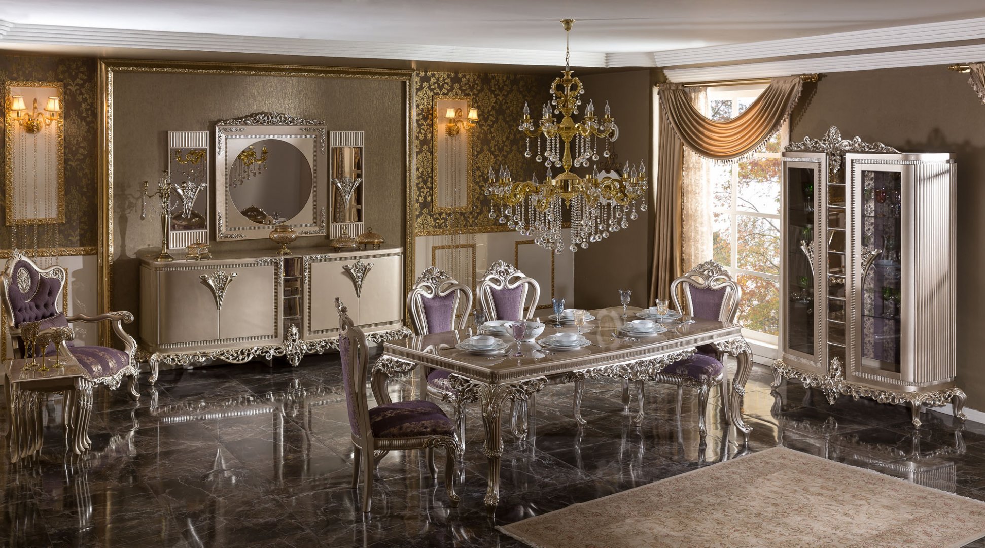 Elmas Classic Dining Room Set