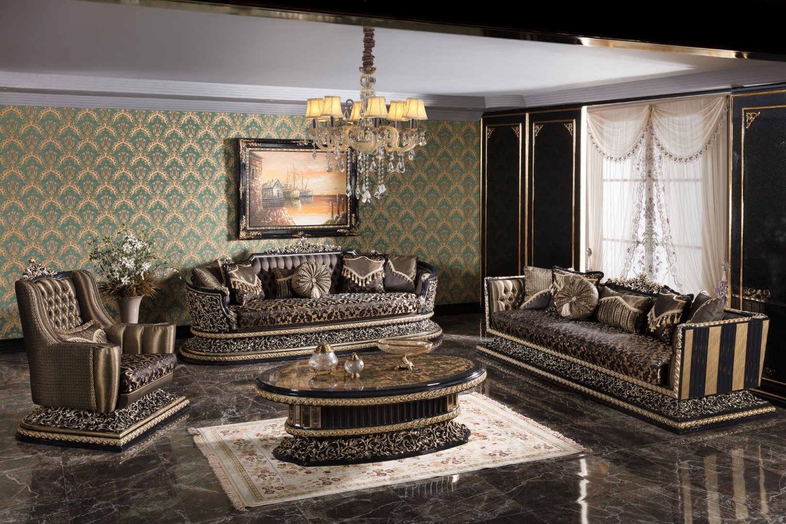 Rio Classic Sofa Set