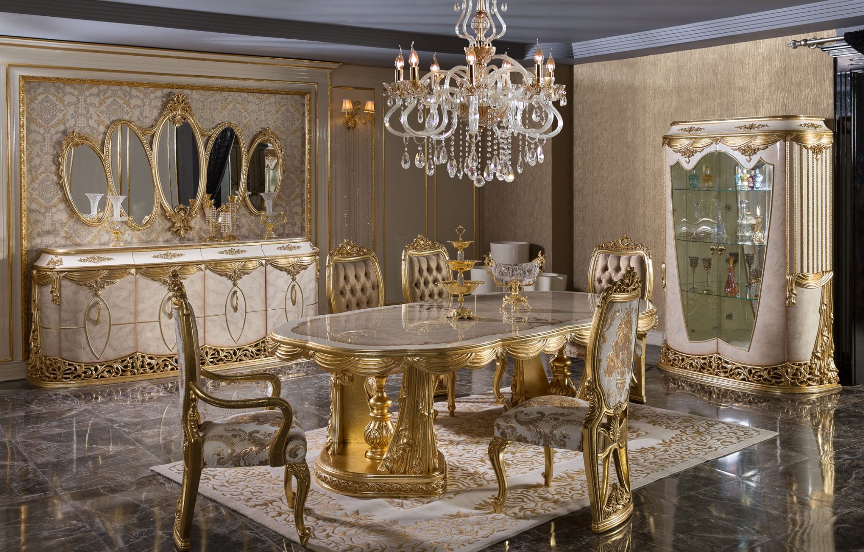 Risa Classic Dining Room Set