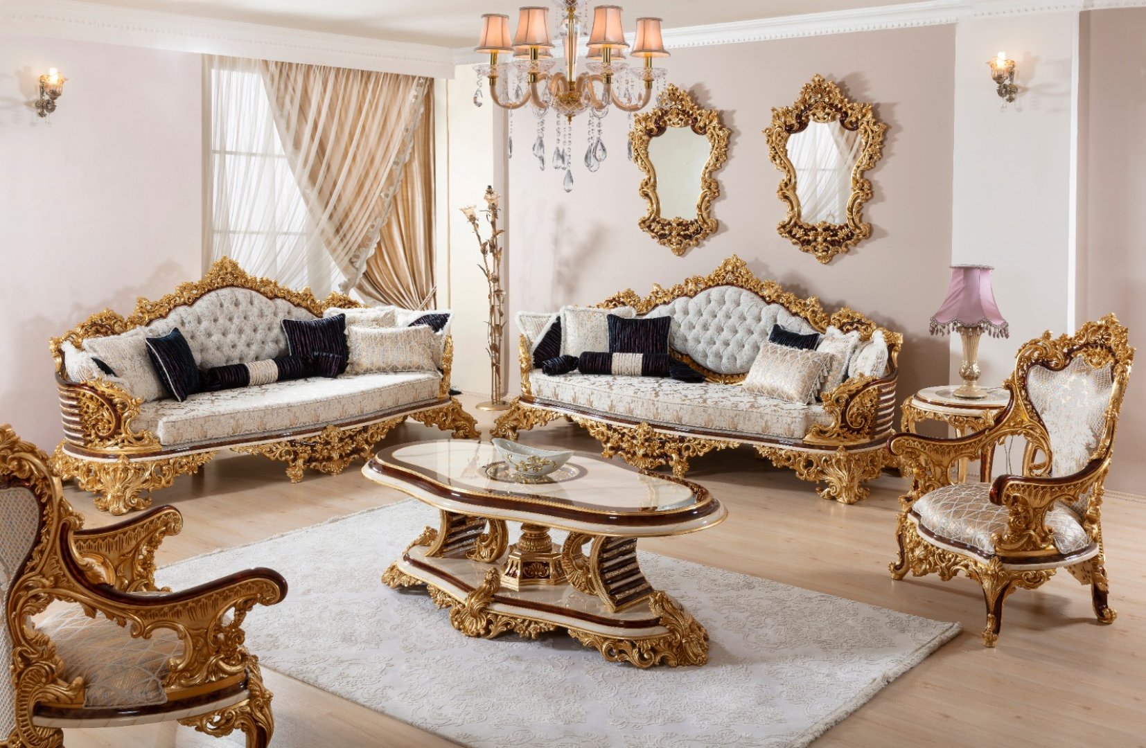 Pisa Classic Sofa Set