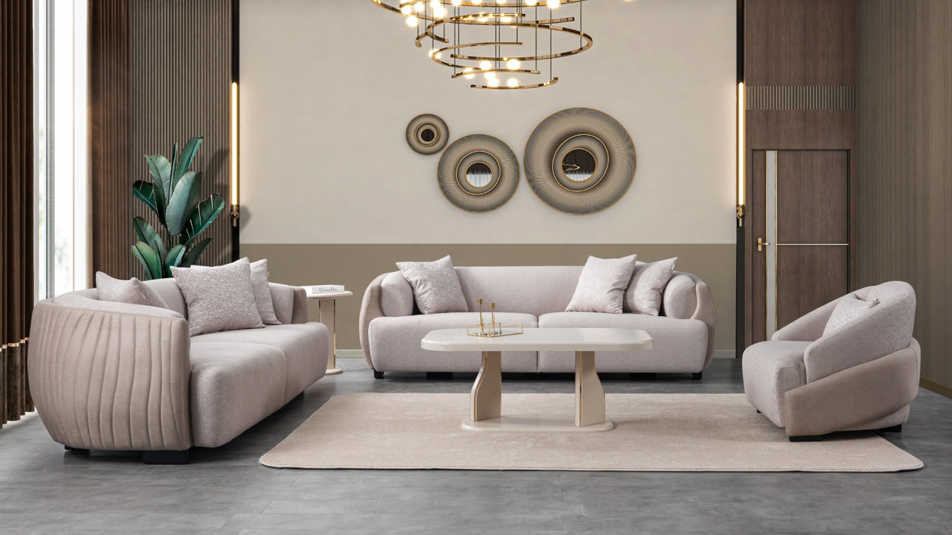 Detroit Sofa Room Set