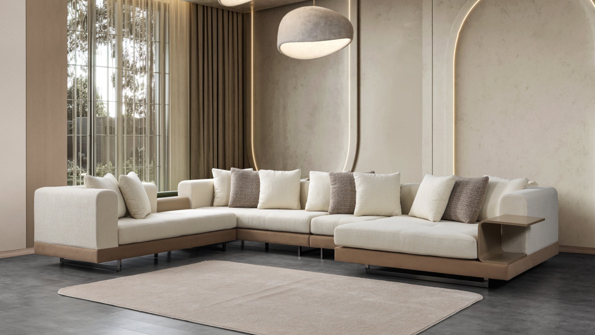 Siesta Corner Sofa Room Set