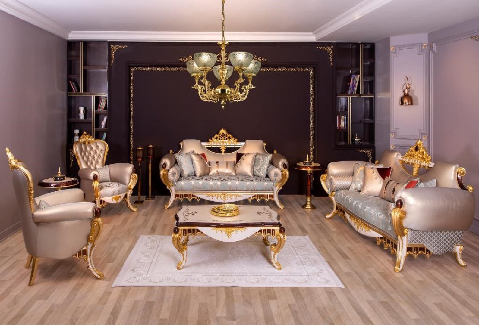 Huzur Classic Sofa Set