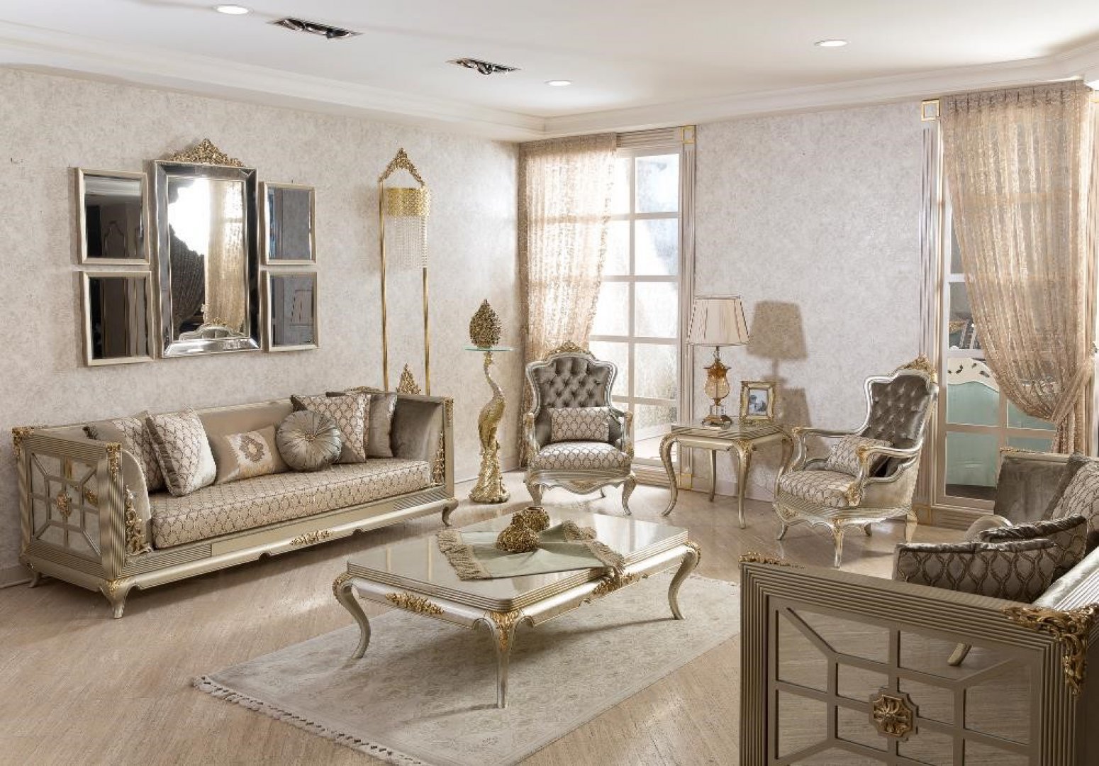 Alesta Luxury Sofa Set
