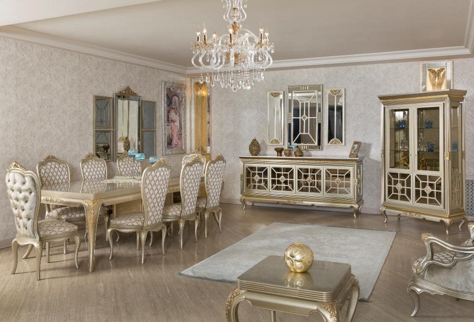 Alesta Luxury Yemek Odası Takımı