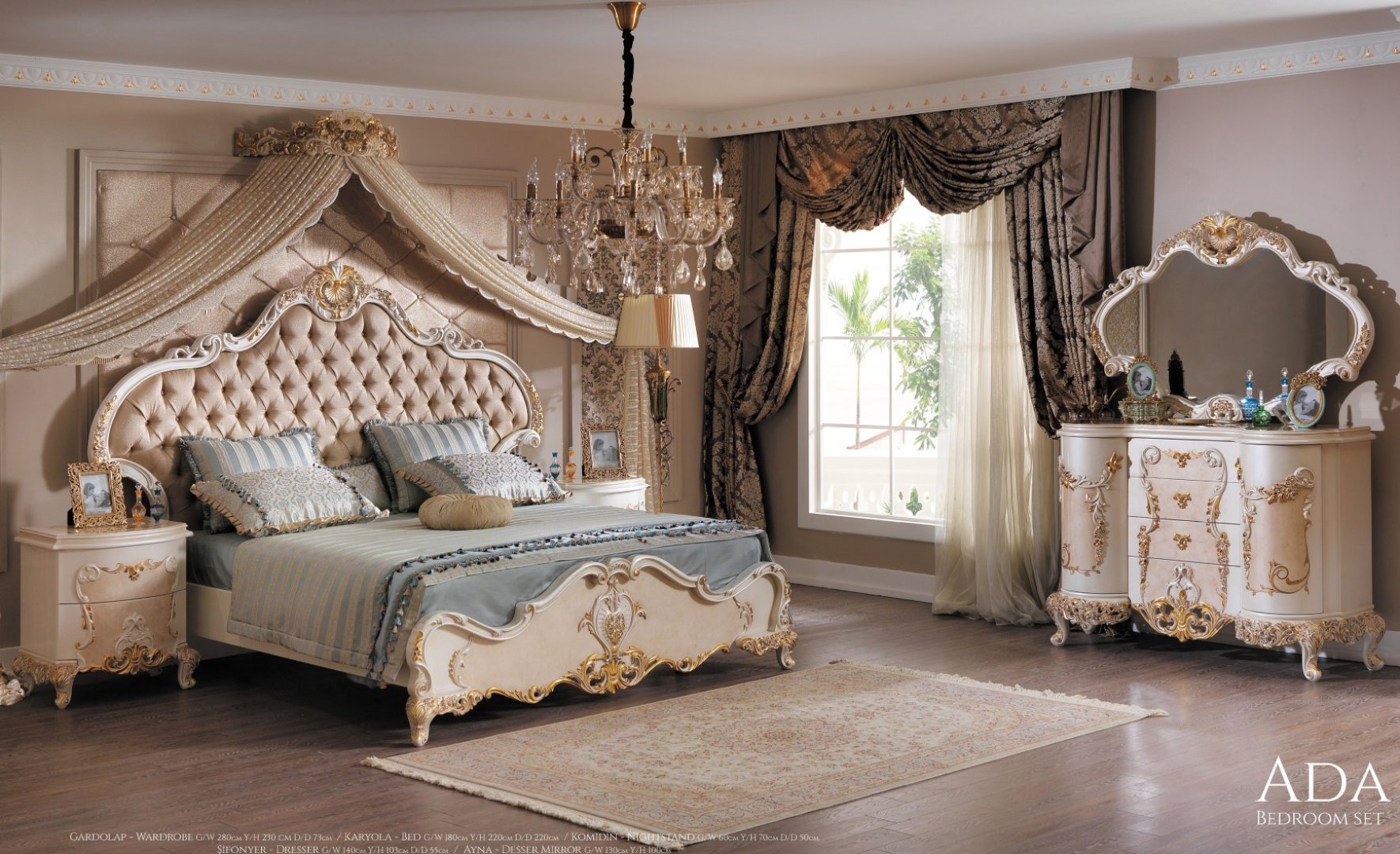 Ada Classic Bedroom Set