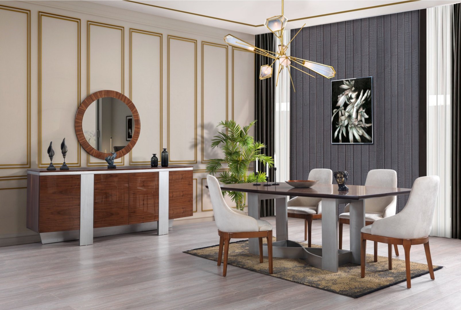 Modern Yemek  Odası Takımı 8