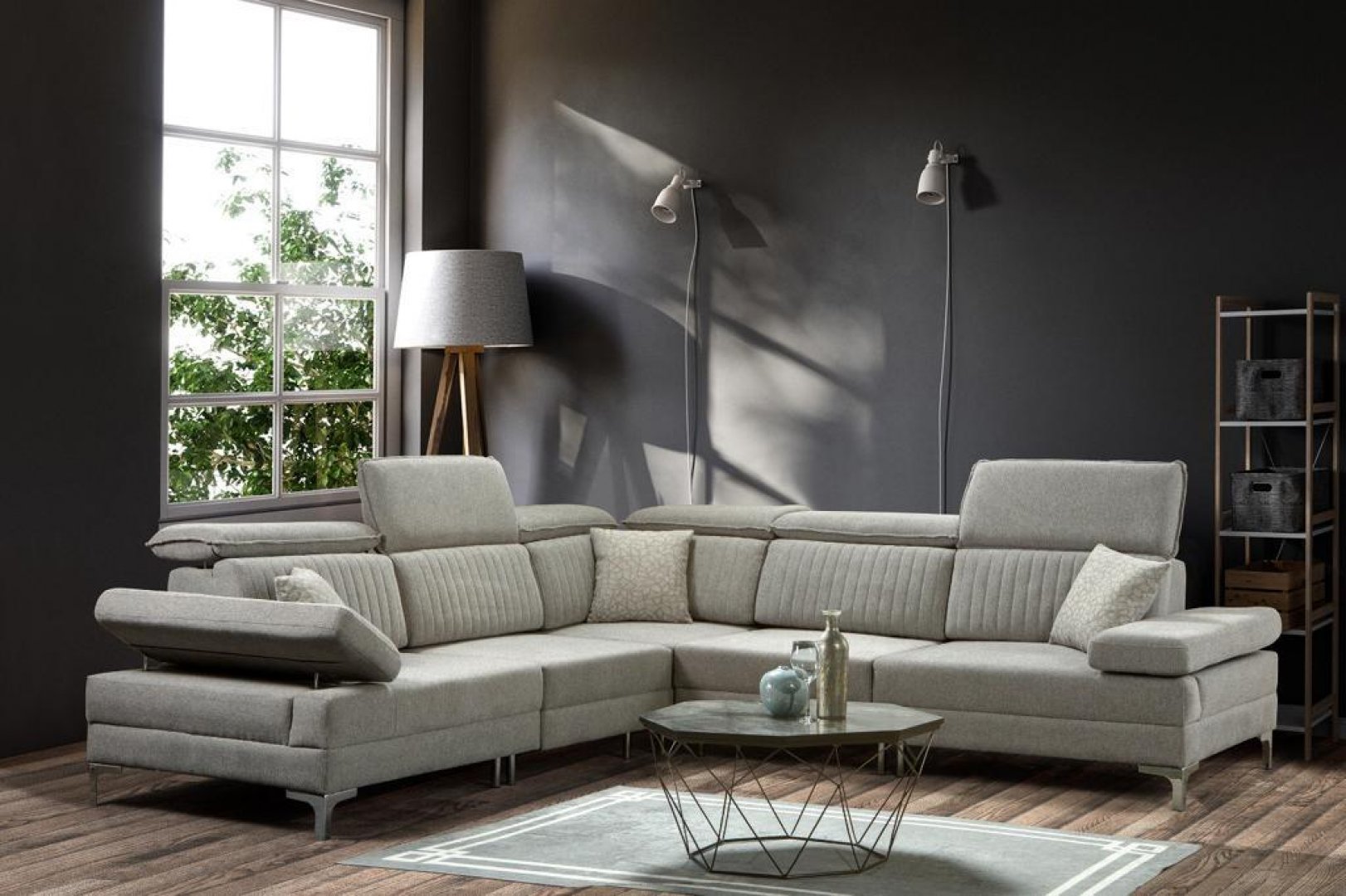 Modern Corner Sofa Set 28