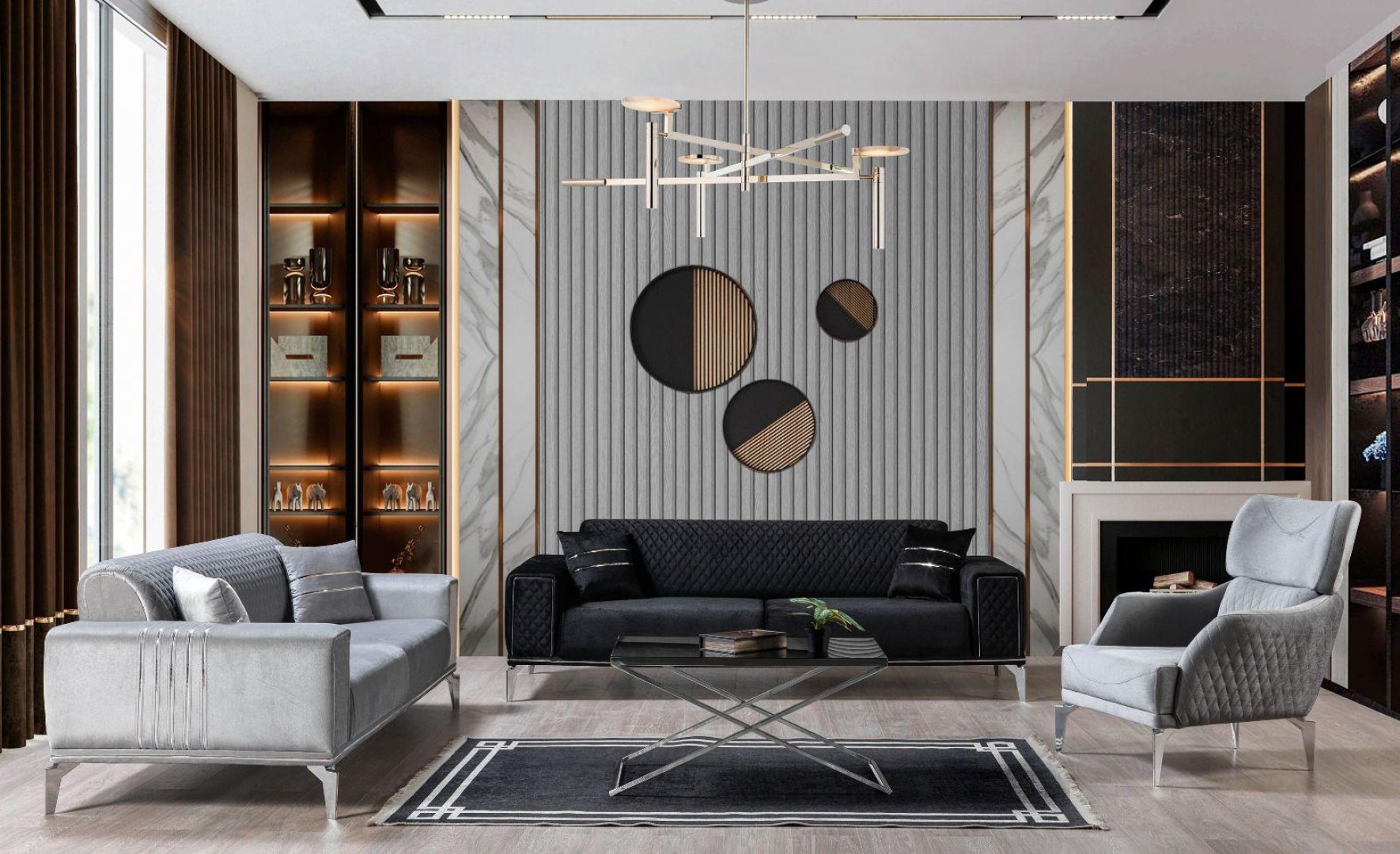 Modern Sofa Set 6