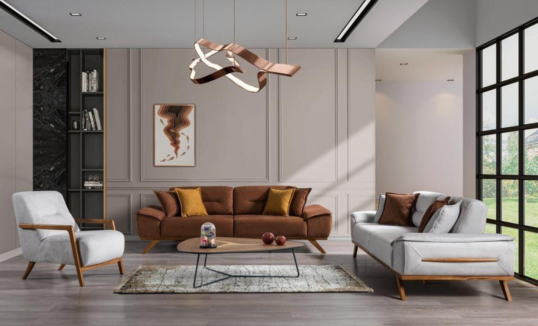 Modern Sofa Set 4