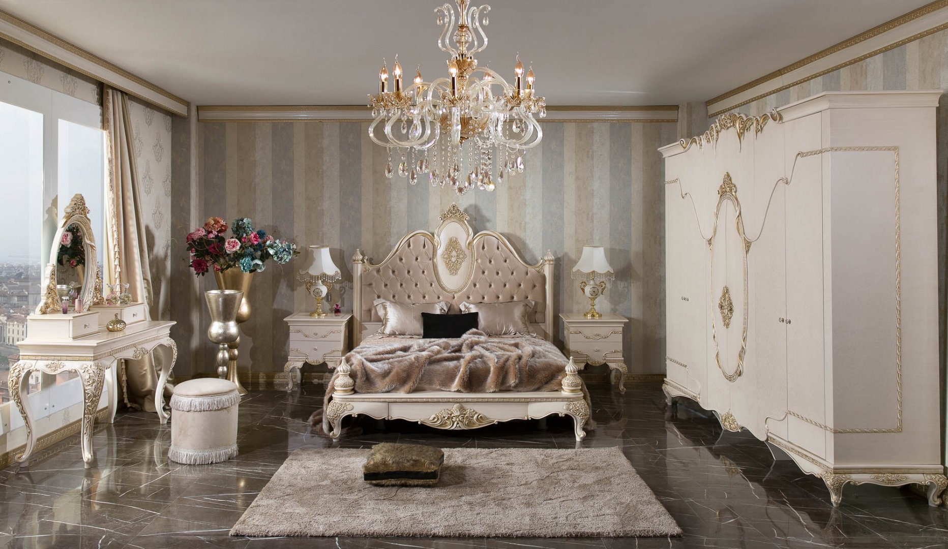 Hisar Classic Bedroom Set