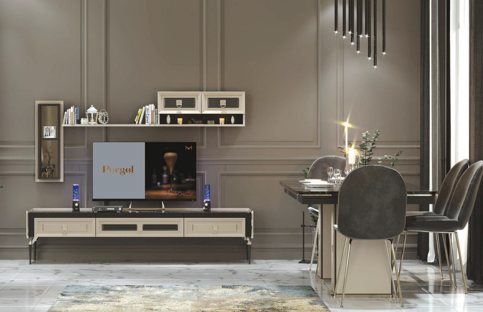 Gusto Modern Tv Unit
