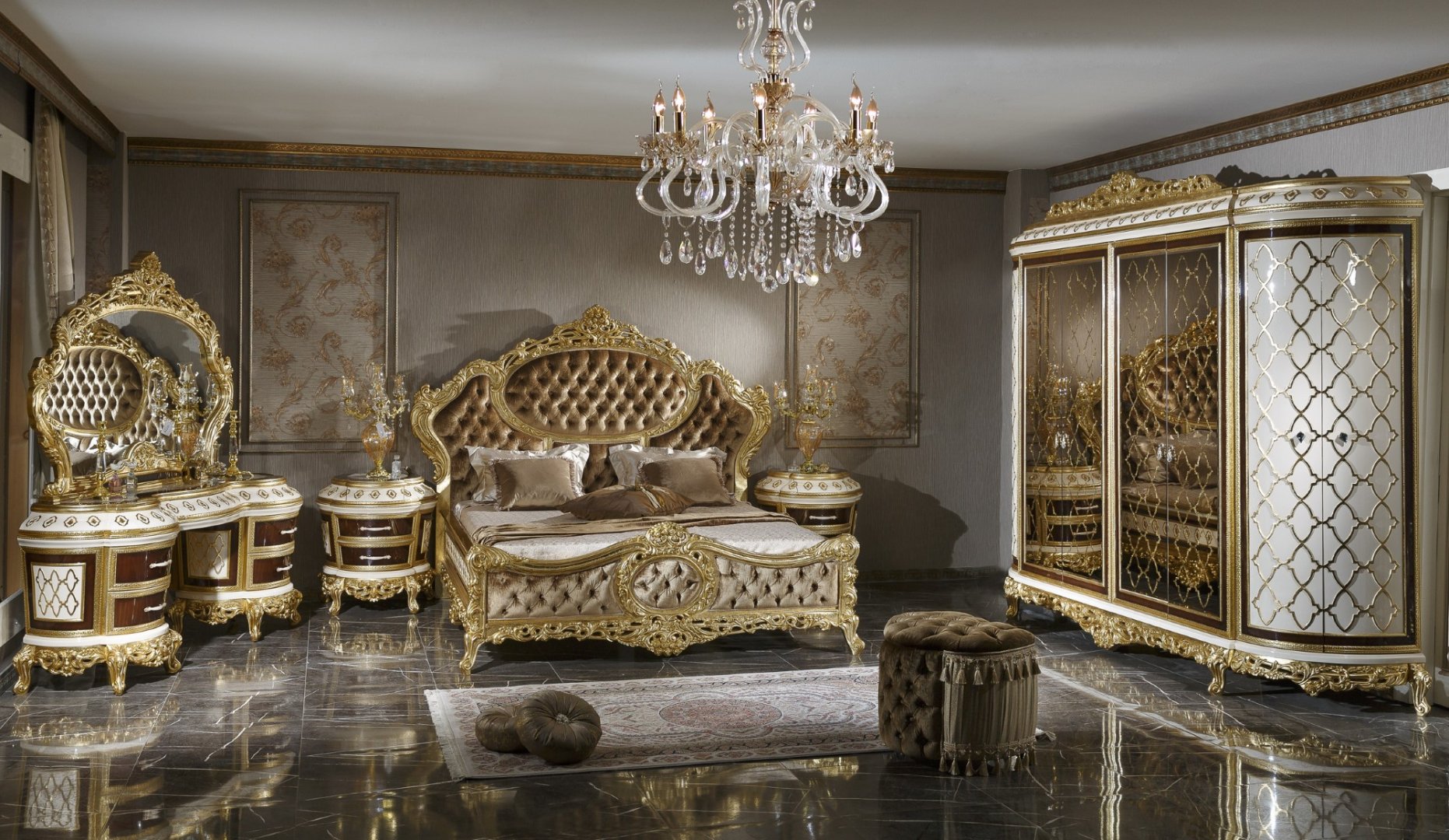 Talya Classic Bedroom Set