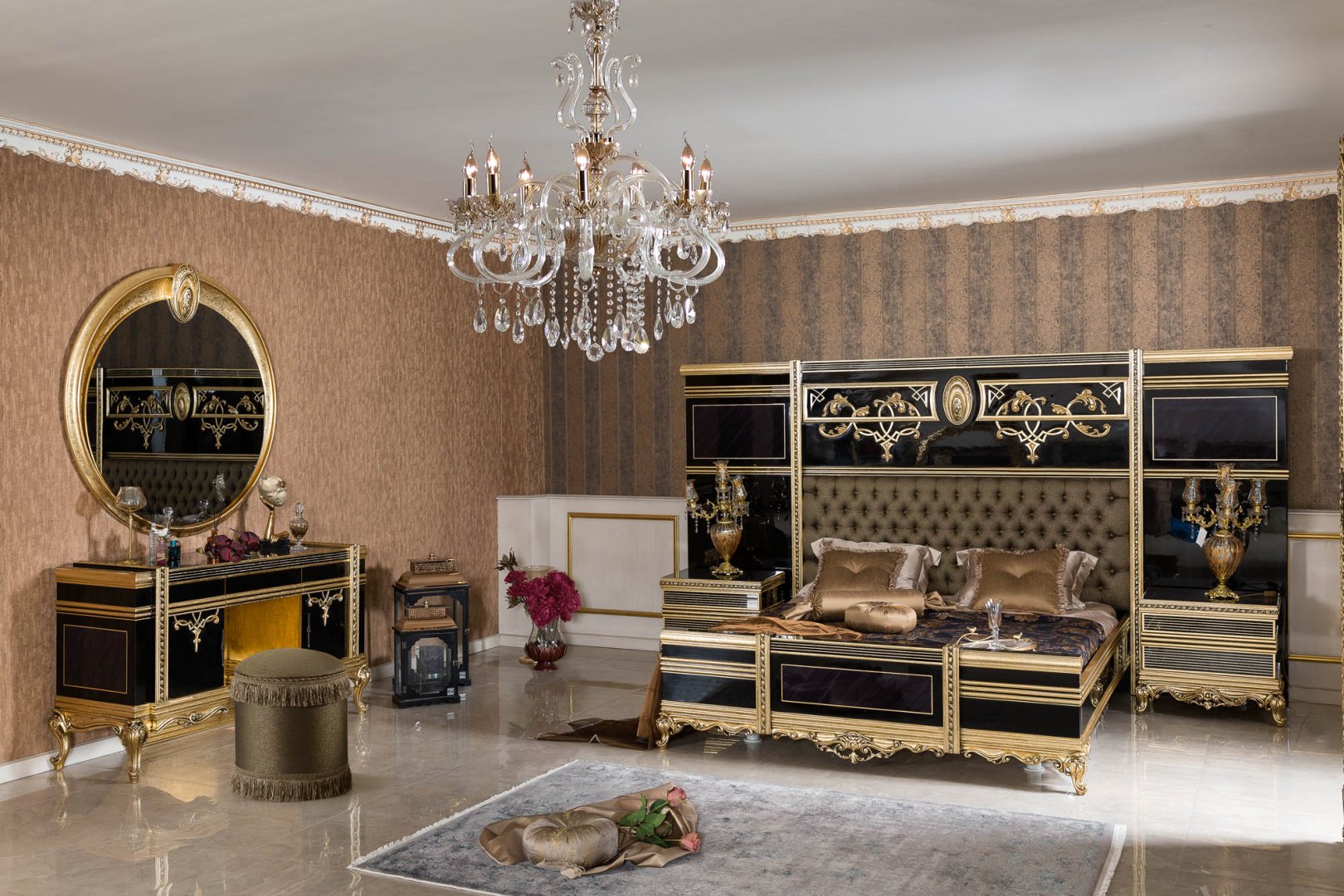 Yakamoz Classic Bedroom Set