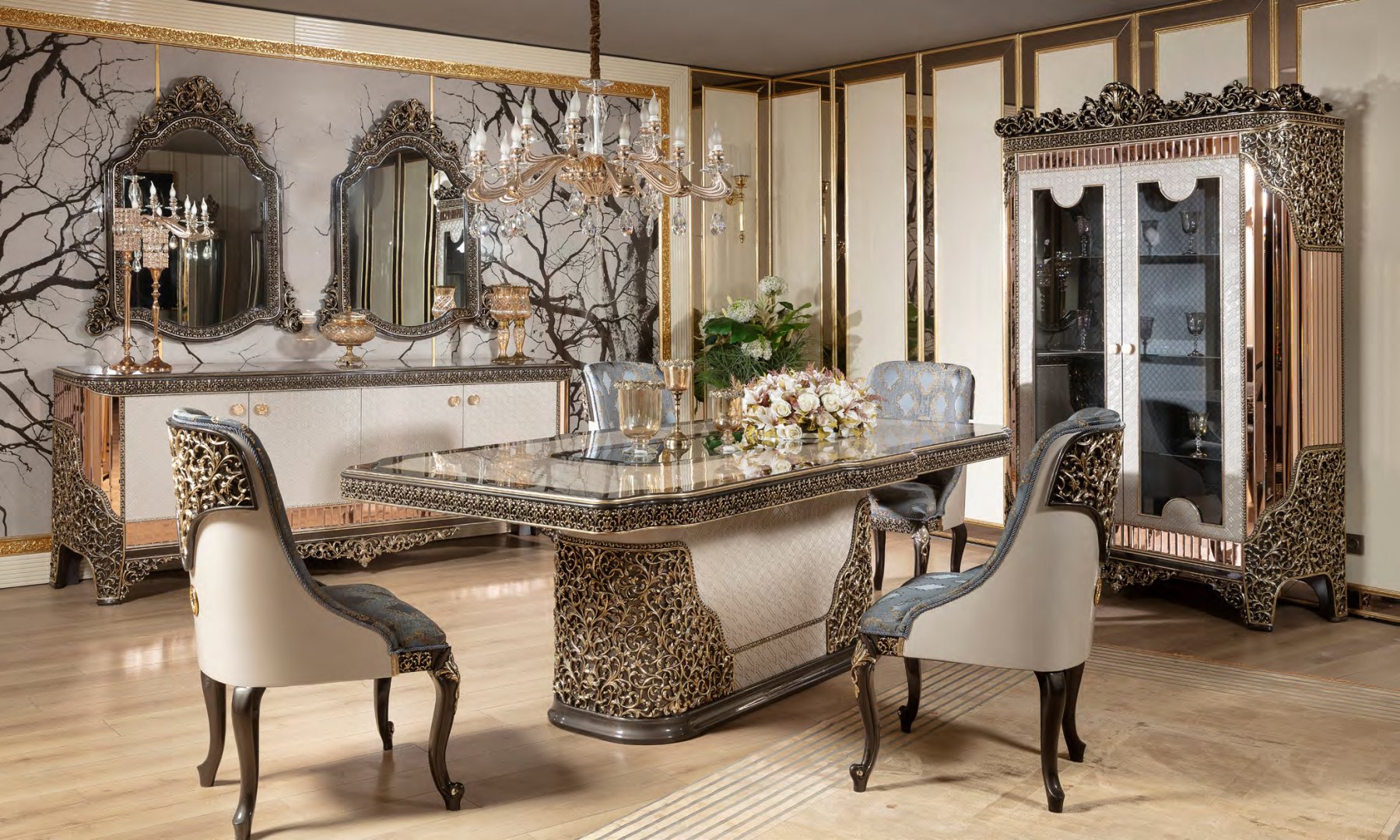 Lagos Classic Dining Room Set