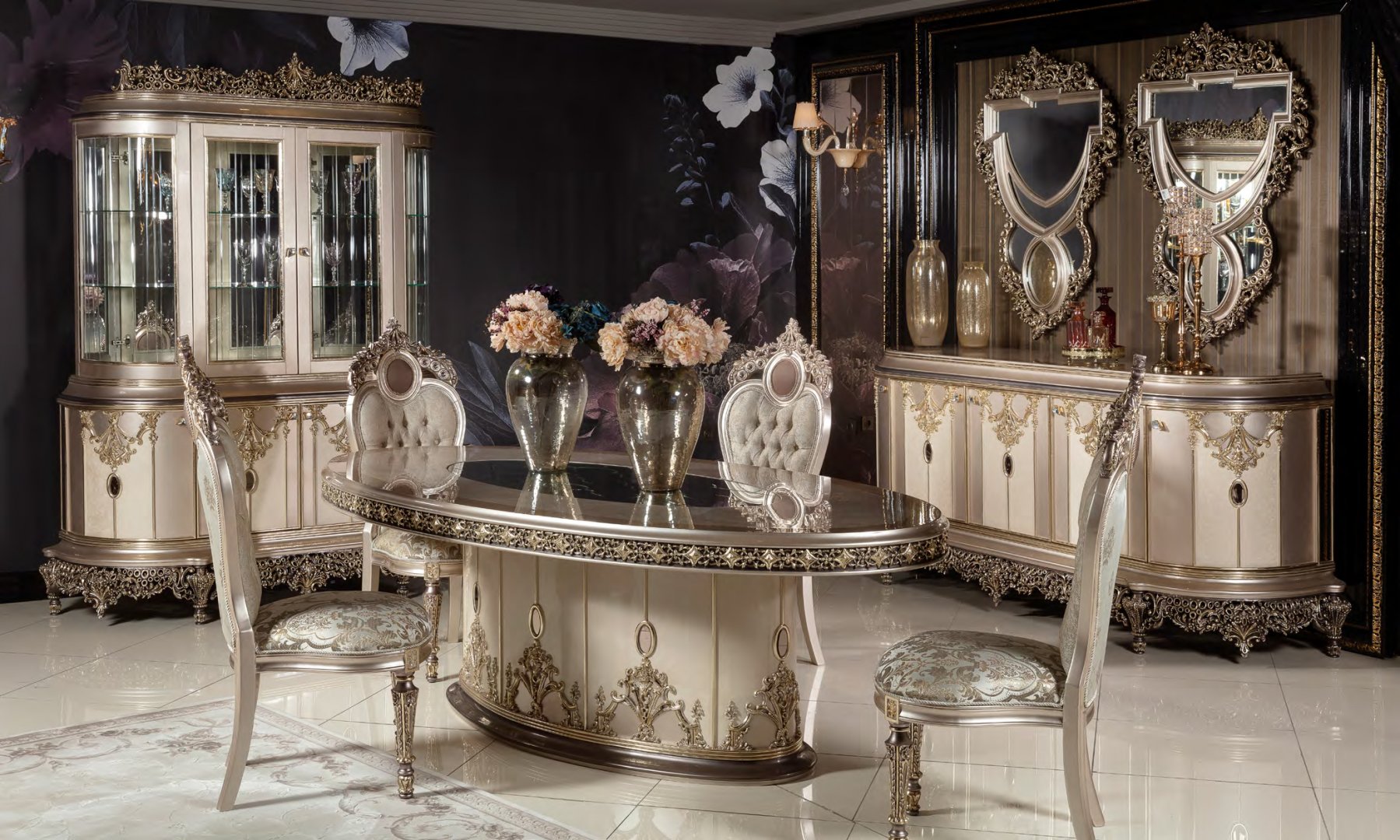 Elegance Klasik Yemek Odası Takımı