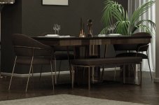 Cavalli Modern Yemek Odası Takımı | SRÇ Klasik Mobilya
