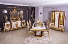 Perla 2 Classic Dining Room Set | SRÇ Classic Furniture
