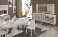 Polo Modern Yemek Odası Takımı | SRÇ Klasik Mobilya
