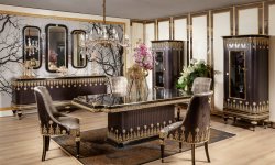 Embroidery classic dining room set | SRÇ Classic Furniture